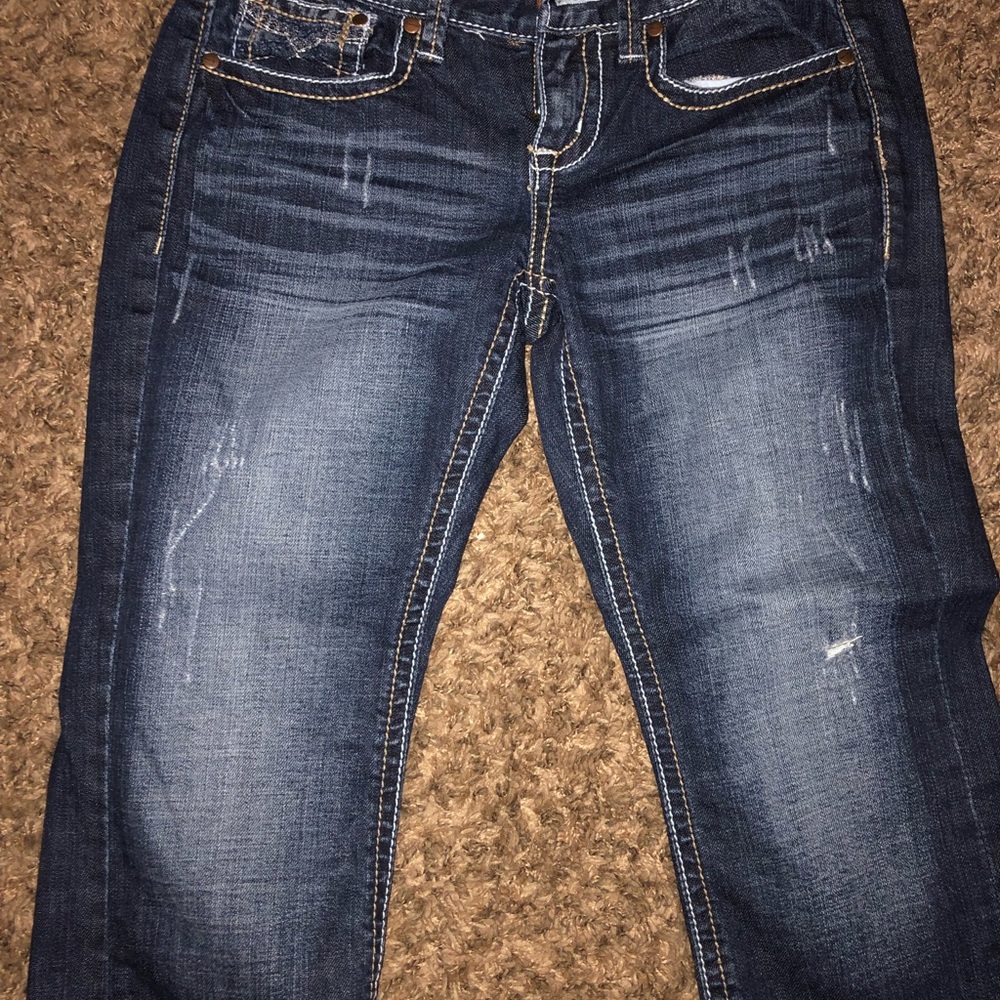 Maurices cropped jeans